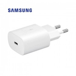 Samsung Φορτιστής Χωρίς Καλώδιο με Θύρα USB-C 25W Power Delivery Λευκός (EP-TA800N Retail)