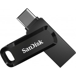 Sandisk Ultra Dual Drive Go 128GB USB 3.1 Stick USB-C & USB-A Μαύρο