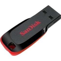 Sandisk USB Stick 16GB Cruzer Blade Black/Red Sandisk USB Stick 16GB Cruzer Blade Black/Red