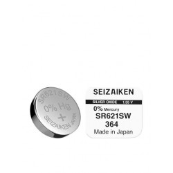 Seizaiken Seiko Μπαταρία Ρολογιών 364 LR60 1.55V 1τμχ