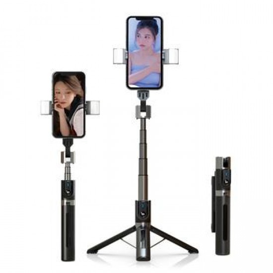 Selfie Stick Τρίποδο Κινητού με Bluetooth Μαύρο P96D-2 Selfie Stick Τρίποδο Κινητού με Bluetooth Μαύρο P96D-2
