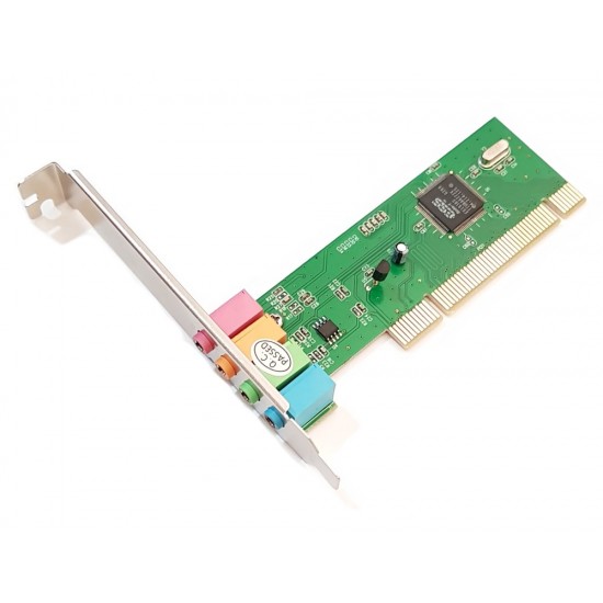 POWERTECH Κάρτα Επέκτασης PCI to 6 channel Audio, Chipset CM8738 POWERTECH Κάρτα Επέκτασης PCI to 6 channel Audio, Chipset CM8738