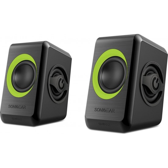 Sonic Gears Quatro 2 Black Lime Green
