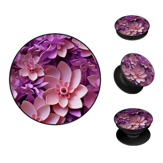 Sonique Pop Holder 3D Flower Series Ροζ