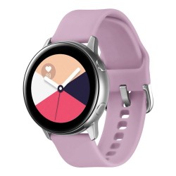 Sonique Universal Λουράκι Σιλικόνης Soft Band 20mm Βιολετί