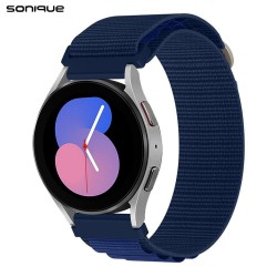 Sonique Universal Nylon Alpine Loop Band 22mm Μπλε