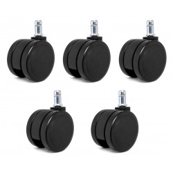 POWERTECH σετ ανταλλακτικά ροδάκια για PT-1390 καρέκλα γραφείου, 5τμχ POWERTECH σετ ανταλλακτικά ροδάκια για PT-1390 καρέκλα γραφείου, 5τμχ