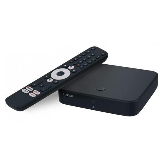STRONG TV Box SRT420 με ψηφιακό δέκτη DVB-T2, Google/Netflix πιστοποίηση, 4K, WiFi, Android 11 STRONG TV Box SRT420 με ψηφιακό δέκτη DVB-T2, Google/Netflix πιστοποίηση, 4K, WiFi, Android 11