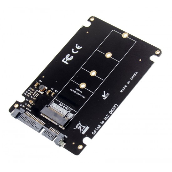 POWERTECH κάρτα επέκτασης SATA III σε M.2 B Key NGFF ST527 POWERTECH κάρτα επέκτασης SATA III σε M.2 B Key NGFF ST527
