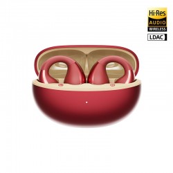 QCY Crossky C30S Red (QT33S) Open Ear BT6.0 LDAC/AAC/SBC Earbuds 40h Call noise AI cancelation Dual