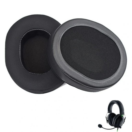 Geekria Cooling Gel-Infused Cushions Ear Pads for Razer BlackShark V2 X toothless Cushions