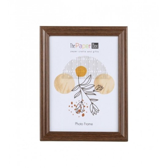 ThePaperBox Κορνίζα Πλαστική 13x18cm Καφέ