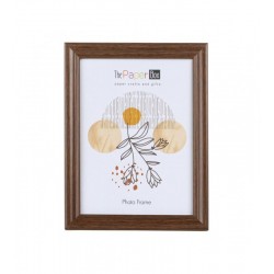 ThePaperBox Κορνίζα Πλαστική 15x21cm Καφέ