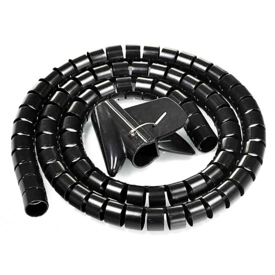 POWERTECH δεματικό καλωδίων TIES-083, πλαστικό, Φ20mm, 2m, μαύρο POWERTECH δεματικό καλωδίων TIES-083, πλαστικό, Φ20mm, 2m, μαύρο