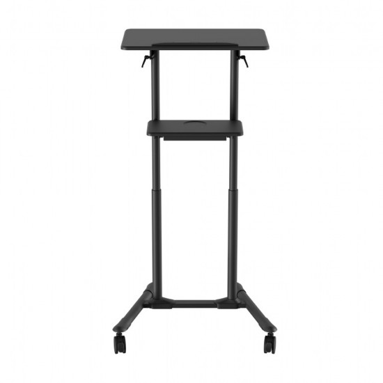 GEMBIRD MOBILE LECTURE DESK WITH CASTER WHEELS BLACK GEMBIRD MOBILE LECTURE DESK WITH CASTER WHEELS BLACK