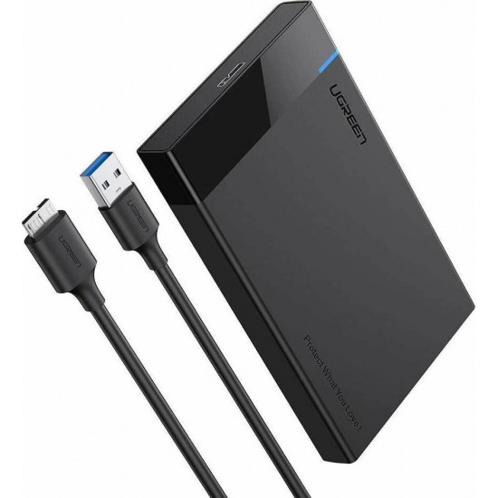 Ugreen Θήκη για Σκληρό Δίσκο 2.5'' SATA III με σύνδεση USB3.0 Ugreen Θήκη για Σκληρό Δίσκο 2.5'' SATA III με σύνδεση USB3.0