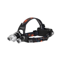 Επαναφορτιζόμενος φακός κεφαλής υψηλής ισχύος Rebel Επαναφορτιζόμενος φακός κεφαλής υψηλής ισχύος Rebel