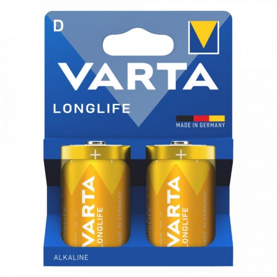 Varta 4114 Longlife Αλκαλικές Μπαταρίες D 1.5V 2τμχ
Varta 4114 Longlife Αλκαλικές Μπαταρίες D 1.5V 2τμχ