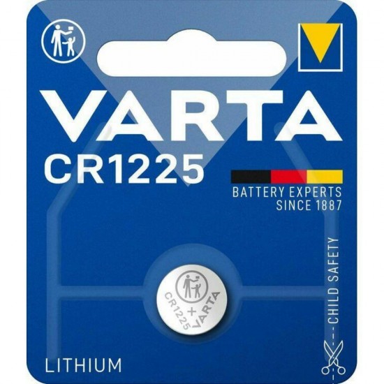 Varta Μπαταρία Λιθίου Ρολογιών CR1225 3V 1τμχ