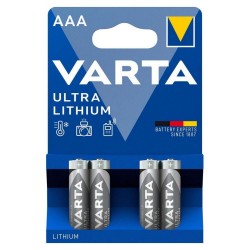 Varta Ultra Μπαταρίες Λιθίου AAA 1.5V 4τμχ
