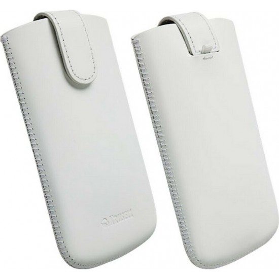 KRUSELL ΘΗΚΗ ΠΟΥΓΚΙ SLIM LEATHER ASPERO WHITE L LONG KRUSELL ΘΗΚΗ ΠΟΥΓΚΙ SLIM LEATHER ASPERO WHITE L LONG