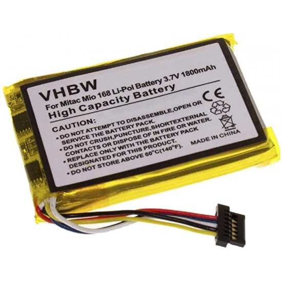 ΜΠΑΤΑΡΙΑ MIO 168/169 1800mAh Li-Polymer ΜΠΑΤΑΡΙΑ MIO 168/169 1800mAh Li-Polymer