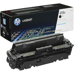 HP 415X Black LaserJet Toner Cartridge HC (7.5k) (W2030X) (HPW2030X)