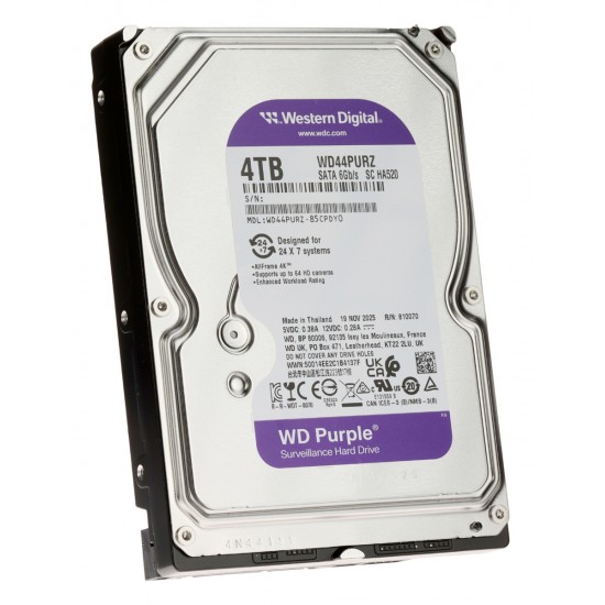 WD σκληρός δίσκος Purple 3.5