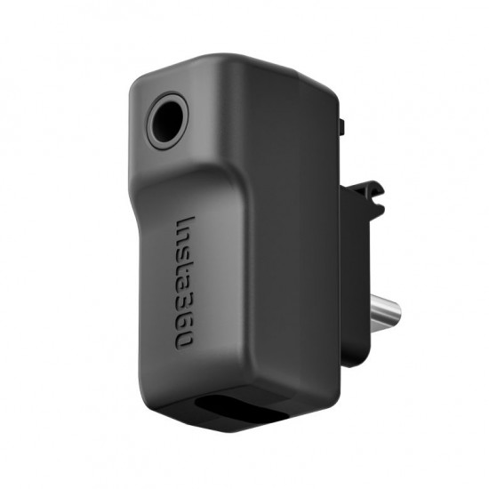 Insta360 X3 Mic Adapter - Adaptor to connect external microphone 3.5mm AUX Insta360 X3 Mic Adapter - Adaptor to connect external microphone 3.5mm AUX