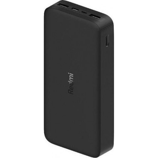 Xiaomi Redmi 18W Fast Charge 20000mAh Μαύρο Xiaomi Redmi 18W Fast Charge 20000mAh Μαύρο