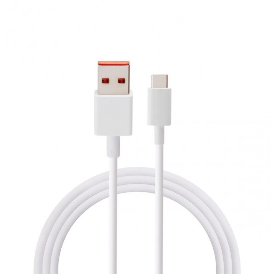 Xiaomi USB 3.1 Cable USB-C male - USB-A 6A 1m Λευκό Xiaomi USB 3.1 Cable USB-C male - USB-A 6A 1m Λευκό