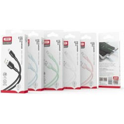 XO NB212 USB 2.0 Cable USB-C male - USB-A male Μαύρο 1m XO NB212 USB 2.0 Cable USB-C male - USB-A male Μαύρο 1m