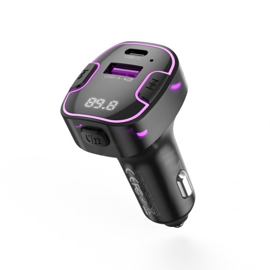 XO BCC12 FM Transmitter Αυτοκινήτου με Bluetooth / USB
