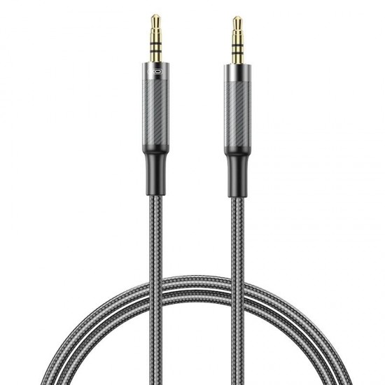 XO cable audio NB-R279C jack 3,5mm - jack 3,5mm 1,0m black XO cable audio NB-R279C jack 3,5mm - jack 3,5mm 1,0m black