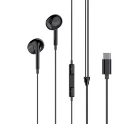 XO EP74 Earbuds Handsfree Ακουστικά με Βύσμα USB-C Μαύρο
XO EP74 Earbuds Handsfree Ακουστικά με Βύσμα USB-C Μαύρο