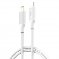 XO NB-Q265ATL USB-C to Lightning Cable 27W Λευκό 1m XO NB-Q265ATL USB-C to Lightning Cable 27W Λευκό 1m