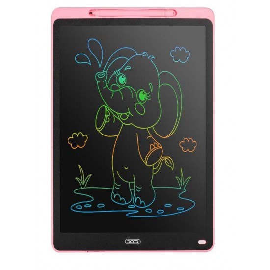 XO V02 LCD Tablet Σημειώσεων/ Ζωγραφικής 16'' Ροζ