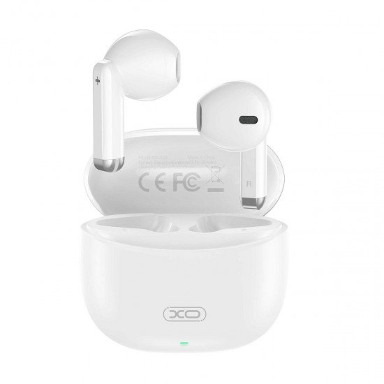 XO X33 Tws In-ear Bluetooth Handsfree Ακουστικά με Θήκη Φόρτισης Λευκά
