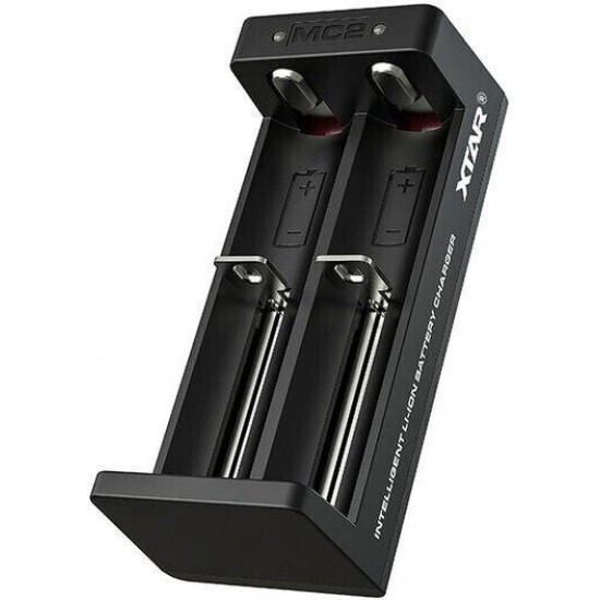 XTAR MC2 Φορτιστής Μπαταριών 18650 Li-ion XTAR MC2 Φορτιστής Μπαταριών 18650 Li-ion