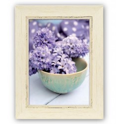 Ξύλινη Κορνίζα 13x18cm Tamigi Λευκή
