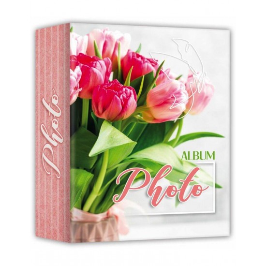 ZEP Pink Flowers AV46100 Άλμπουμ με θήκες για 100 φωτογραφίες ZEP Pink Flowers AV46100 Άλμπουμ με θήκες για 100 φωτογραφίες
