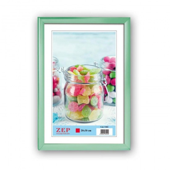 ZEP Πλαστική Κορνίζα 13x18cm Πράσινο (YB82)