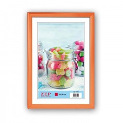 ZEP Πλαστική Κορνίζα 15x20cm Πορτοκαλί (YB83)
