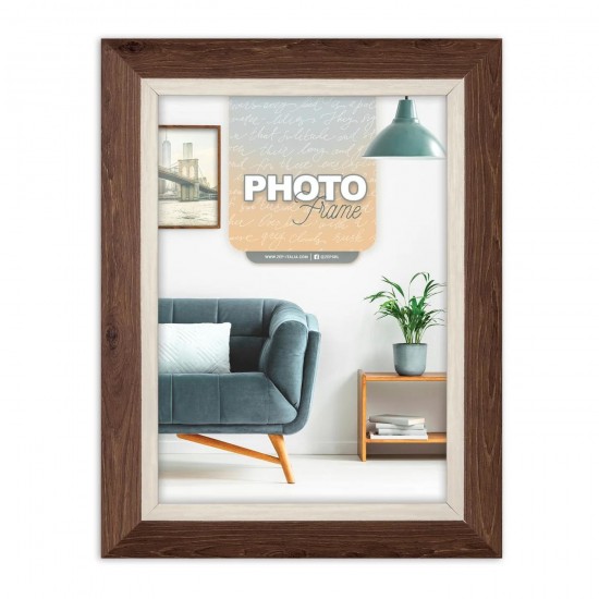 ZEP Πλαστική Κορνίζα Alder Brown 20x30 Καφέ