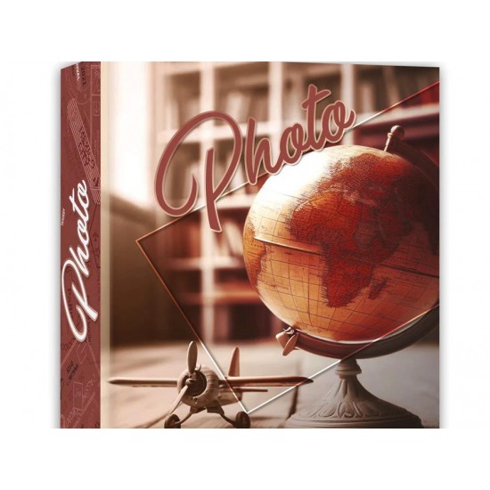 ZEP Vintage Globe VB46200 Άλμπουμ με θήκες για 200 φωτογραφίες ZEP Vintage Globe VB46200 Άλμπουμ με θήκες για 200 φωτογραφίες