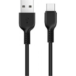  HOCO X20 FLASH ΚΑΛΩΔΙΟ TYPE-C ΦΟΡΤΙΣΗΣ & DATA 2m, BLACK
