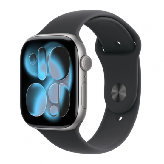 APPLE Watch Series 11 GPS 46mm Space Gray Aluminium Case with Black Sport Band S/M -EU APPLE Watch Series 11 GPS 46mm Space Gray Aluminium Case with Black Sport Band S/M -EU