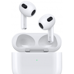 APPLE AIRPODS 3RD GENERATION WITH MAGSAFE CHARGING CASE (MME73ZM/A) WHITE EU APPLE AIRPODS 3RD GENERATION WITH MAGSAFE CHARGING CASE (MME73ZM/A) WHITE EU