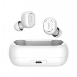 QCY T1C TWS WHITE True Wireless Earbuds 5.0 Bluetooth Headphones 80hrs QCY T1C TWS WHITE True Wireless Earbuds 5.0 Bluetooth Headphones 80hrs