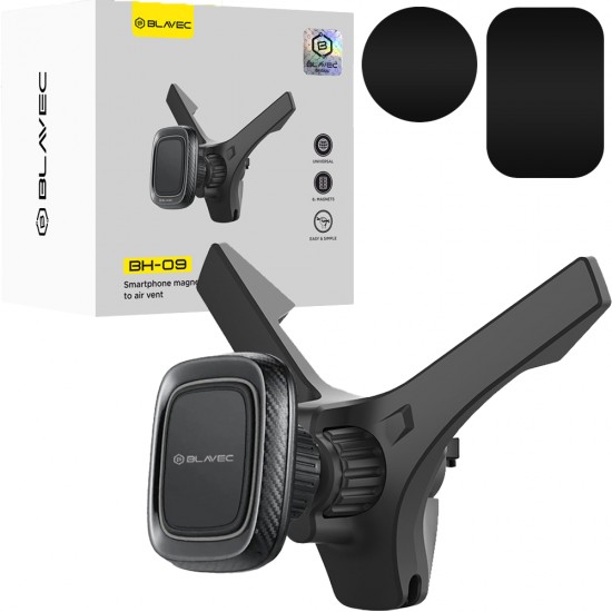 Blavec Car holder BH-09 magnetic to air vent (BH09-MAVB) black